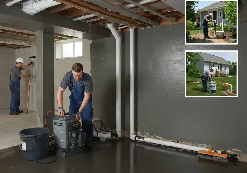 Basement Waterproofing and Flood Prevention process in Greenup, IL